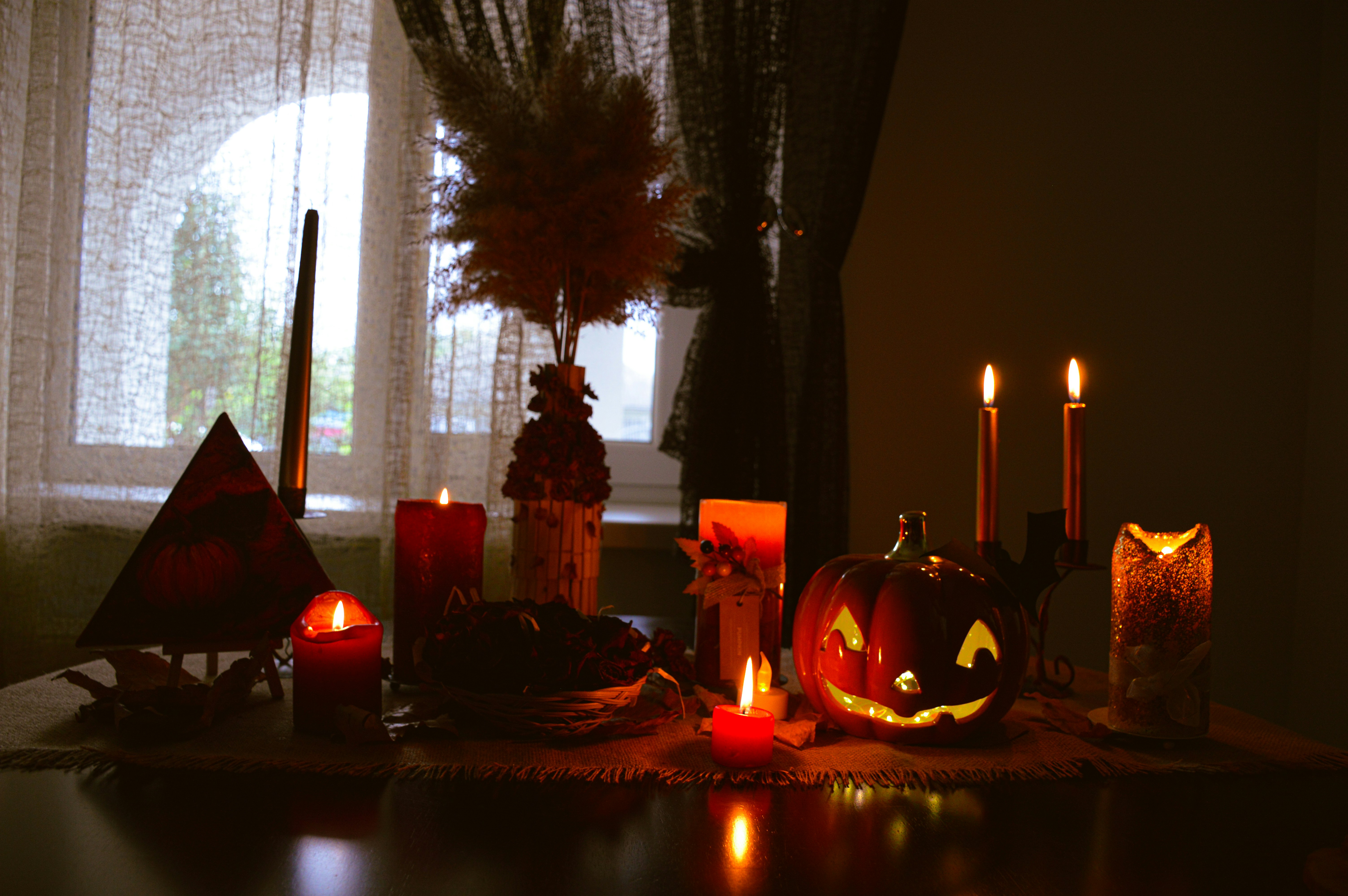 Calgary halloween event planning indoor decor example